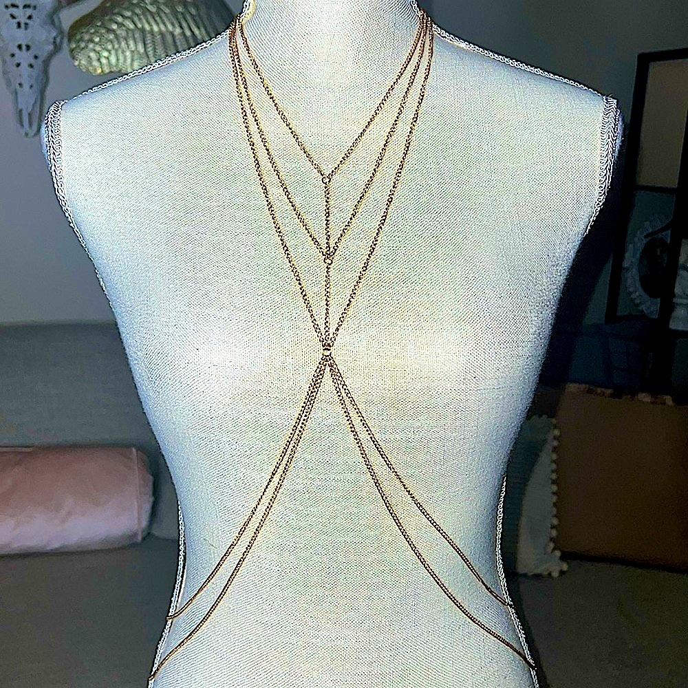 🪄✨ Unlisted Custom Handmade Body Chain - Personalized, Live Show Listing